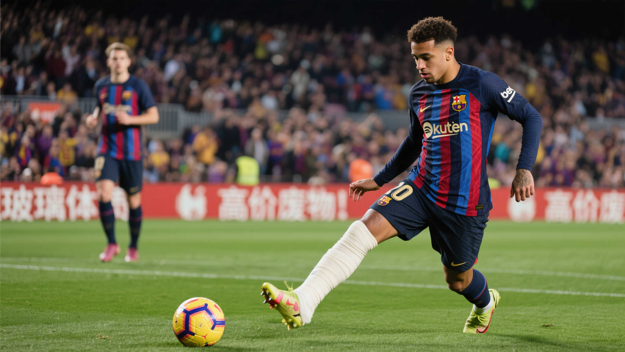 登贝莱的传奇逆袭:从网瘾少年到金球奖热门候选人 加盟巴塞罗那后,并非梦想立即照进现实。从伤病缠身到